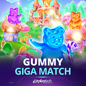 Gummy Giga Match slot game on plus777 vip